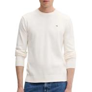 Weißer Herrenpullover von Tommy Hilfiger, Tjm Slim Ess