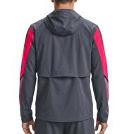 Under Armour Velociti Men’s Grey/Pink Tracksuit Jacket Photo of the Espace des Marques %store% store - view of %key%