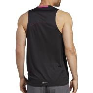 Camiseta de tirantes negra para hombre Adidas IB7925 ver 2