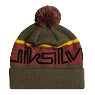 Gorro caqui/burdeos para hombre Quiksilver Summit