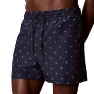 Bañador azul marino para hombre Calvin Klein Jeans con cordones barato