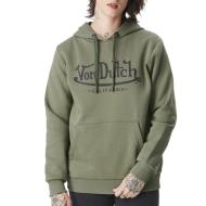 Sudadera caqui de mujer Von Dutch VD/2/SWT barato