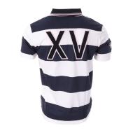 Polo de rugby azul marino/blanco para hombre TOWN ver 2