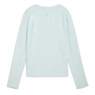 Camiseta de manga larga azul para mujer Puma Run Cloudspun ver 2