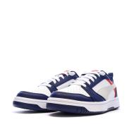 Sneaker Marineblau/Weiß für Jungen Rebound Low Ansicht 6