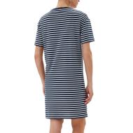 Camisón Tommy Hilfiger Stripe Azul Marino/Blanco, Mujer ver 2