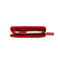 Portefeuille Rouge Femme Lacoste Money Pieces Concept vue 2