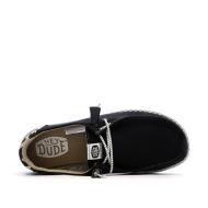 Schuhe Schwarz Damen Hey Dude Blackleopard Ansicht 4