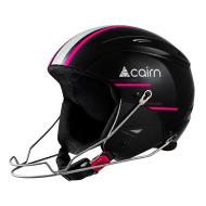 Casque de ski Noir Femme Cairn Racing Pro Chinguard pas cher