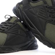 Schwarze/Khaki Jungen Sneakers Kappa San Puerto Lace Ansicht 7