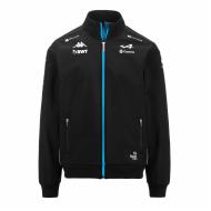 Veste Noire Garçon Kappa Amdacy Alpine F1 pas cher