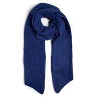 Écharpe Bleu Femme Pieces Long 17076047 pas cher