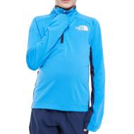 Sweat Bleu Garçon The North Face Perf 1/4 Zip pas cher