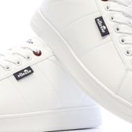 Zapatillas blancas y azul marino para hombre Ellesse Jacob Defender ver 7
