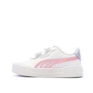 Girl's white trainers Puma Carina 3.0 Blurry Dr affordable