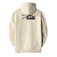 Beiges Herren-Kapuzen-Sweatshirt „The North Face Coordinate“ Ansicht 2