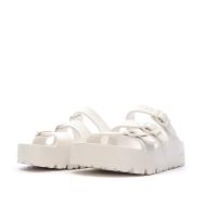 Weiße Sandalen Frau Birkenstock Florida Ansicht 6