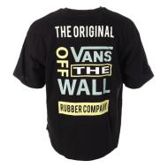 Camiseta Vans Logo Gfx Negra Hombre ver 2