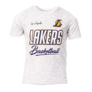 Los Angeles Lakers Camiseta de manga corta NBA Court Vs Gris, Niño barato