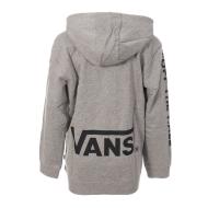Sudadera Gris Niño Vans Logo Fleece Hoodie Heather ver 2