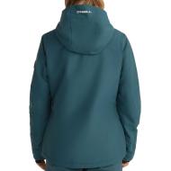 Chaqueta de esquí azul petróleo para mujer O'Neill Aplite ver 2