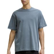 T-Shirt Blau Mann Jack & Jones Neck