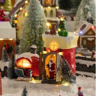 Christmas Village with illuminations Atmosphera Morn Photo of the Espace des Marques %store% store - view of %key%