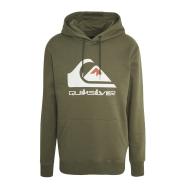 Quiksilver Biglogohood Herren-Sweatshirt in Khaki günstig