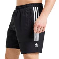 Schwarze Badeshorts für Herren von Adidas Lockup Swim günstig