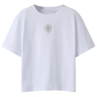 Girl's white/gold Name it Flonnis T-Shirt