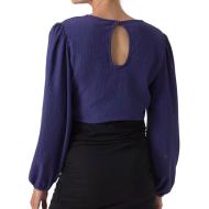 Marine Frauen Mamalicious Aura Schwangerschaftsbluse Ansicht 2