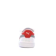 Zapatillas blancas para niño Puma Smash 3.0 Mid 9 ver 3