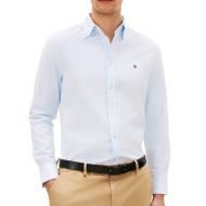 Chemise Bleu clair Homme Tommy Hilfiger Flex Dobby