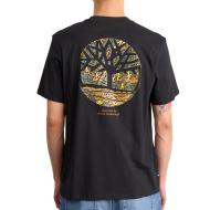 Camiseta negra para hombre Timberland Illustrated ver 2