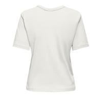 T-shirt Blanc Femme JDY May vue 2