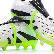 Chaussures de Foot Blanc/Jaune Adidas Predator League FT FG/MG vue 7