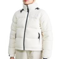 Chaqueta de pluma blanca The North Face Polar Nuptse para mujer barato