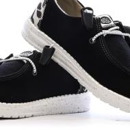 Schuhe Schwarz Damen Hey Dude Blackleopard Ansicht 7