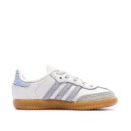 Zapatillas grises/blancas para bebé Adidas Samba OG ver 2
