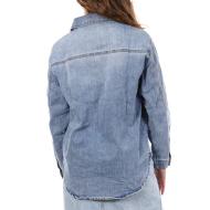 Hemd Blau Frau Monday Premium LV256 Ansicht 2