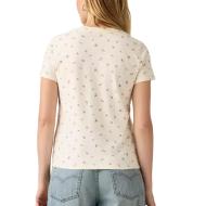 T-Shirt Écru Femme Levi's Perfect 1 vue 2