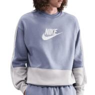 Sweatshirt Grau/Blau Männlich Nike Fleece günstig
