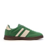 Teddy Smith White Suede Green Men's Sneakers Photo of the Espace des Marques %store% store - view of %key%
