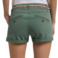 Womens Ragwear Heeven Shorts Grün Ansicht 2
