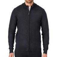 Men’s Navy Zip-Up Sweatshirt by Teddy Smith Martyn