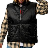 Kaporal Men's Black Sleeveless Down Jacket LASLO affordable
