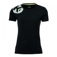 Camiseta negra de mujer Kempa Core 2.0 barato