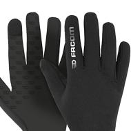 Schwarze Herrenhandschuhe von Facom – Touchscreen-Handschuhe Ansicht 2