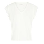 Morgan DECUME Women’s White T-shirt Photo of the Espace des Marques %store% store - view of %key%