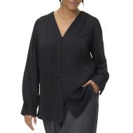 Women's Black Shirt Vero Moda Fasana affordable